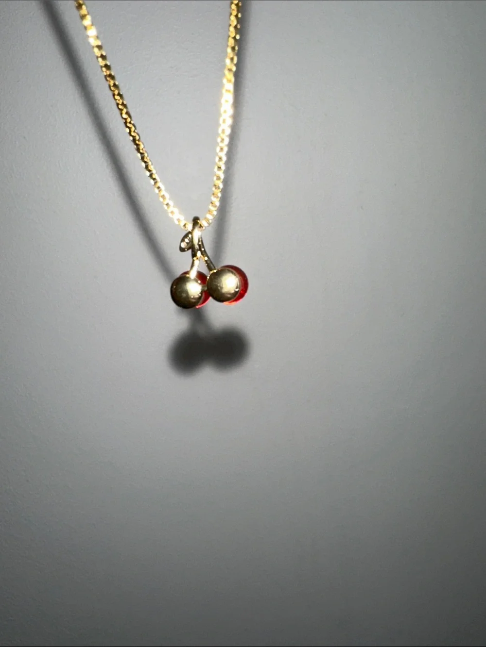 NWT Solarié cherry necklace